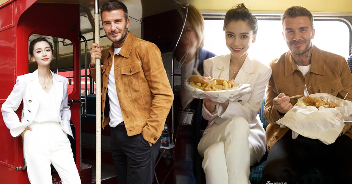 Khoảnh khắc Angela Baby và David Beckham hội ngộ sau 2 năm gây sốt mạng xã hội