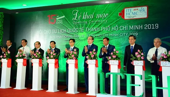 Phó Thủ tướng Vũ Đức Đam dự khai mạc Hội chợ Du lịch Quốc tế TPHCM lần thứ 15/2019