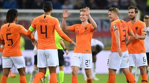 Tin vòng loại Euro 2020 7/9: HLV Hà Lan nói gì sau trận thắng Đức?