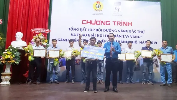 Tìm được ‘Bàn tay vàng’ ngành Điện công nghiệp cấp Thành phố năm 2019