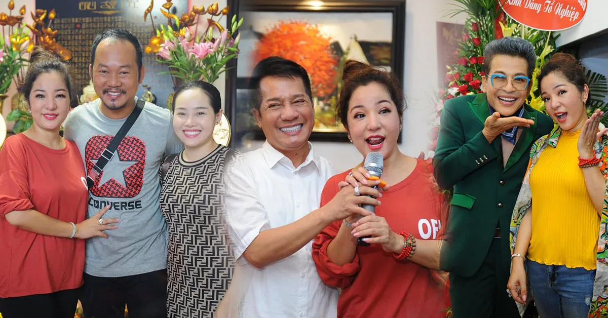 Thúy Nga tổ chức lễ cúng Tổ nghề tại nhà riêng, Minh Nhí cùng dàn sao Việt đến dâng hương