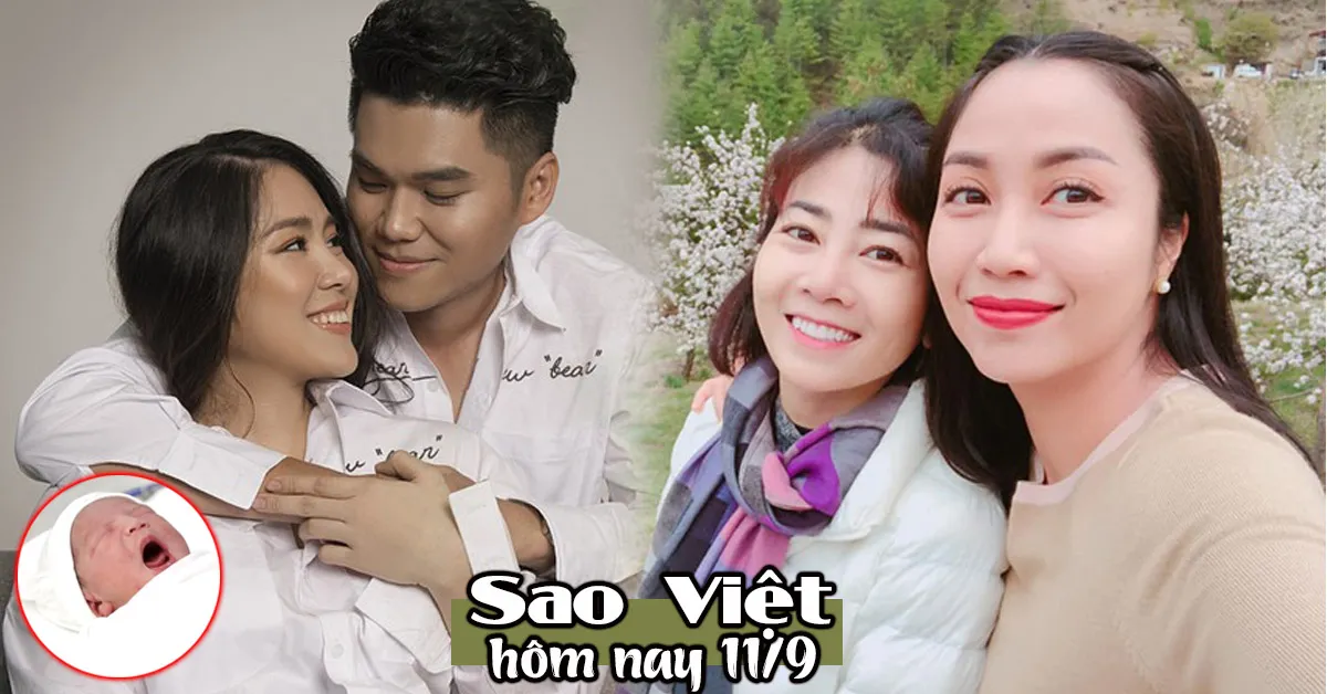 Tin tức sao Việt 11/9: Lê Phương khoe ảnh con gái - Ốc Thanh Vân cầu cho Mai Phương khỏi bệnh