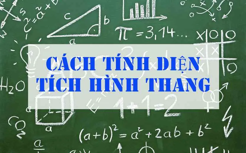 Bí quyết giải toán diện tích hình thang