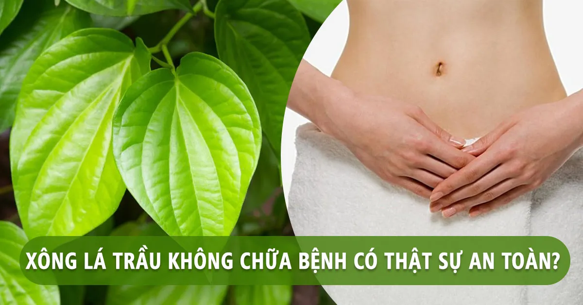 Xông lá trầu chữa bệnh có thật sự an toàn?