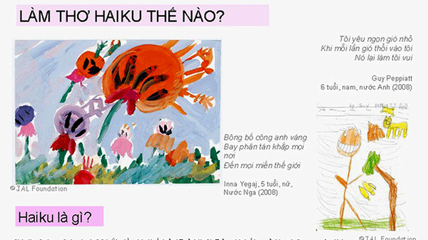 Thi làm thơ haiku Nhật Bản tại TPHCM