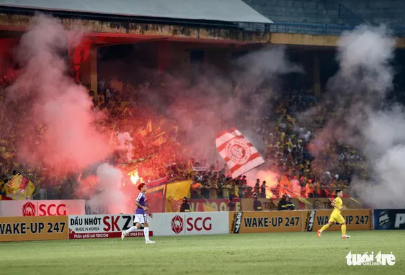 Chiều nay 15/9, trận Nam Định - TPHCM an ninh được thắt chặt tối đa