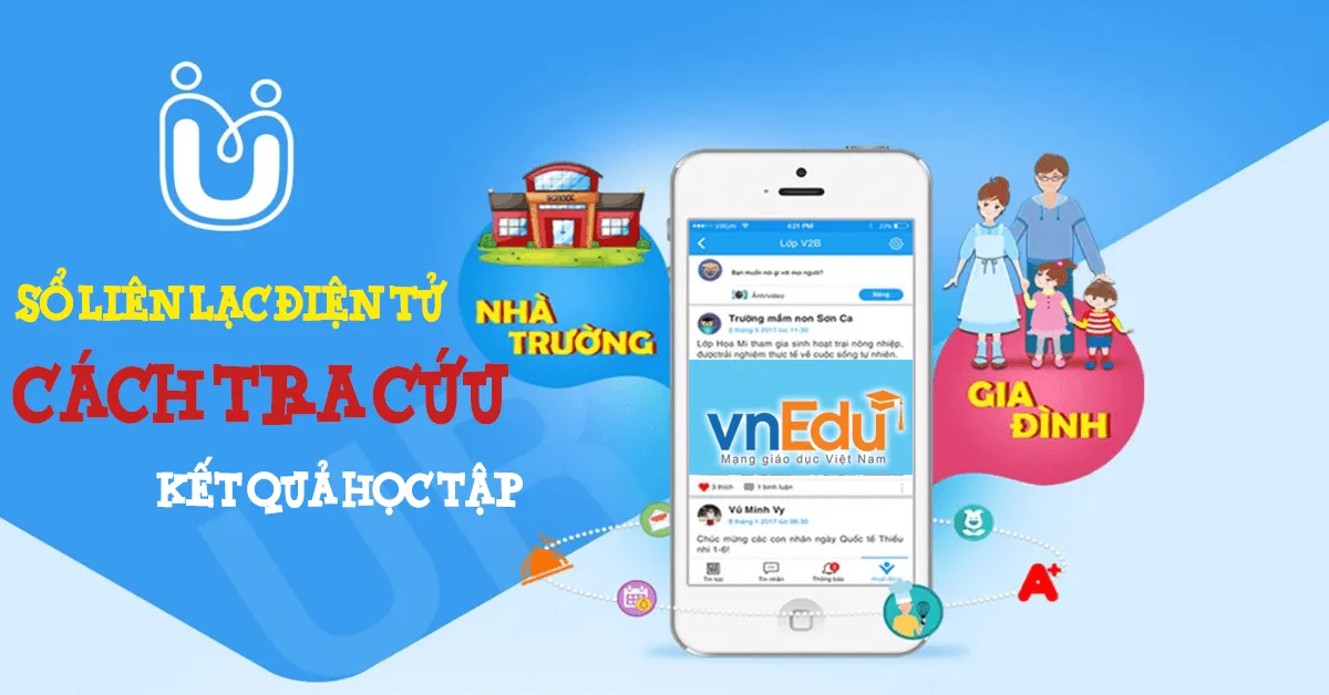 Hướng dẫn cách xem sổ liên lạc điện tử