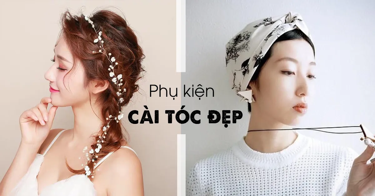 Phụ kiện cài tóc đẹp giúp bạn biến hóa phong cách trong ‘một nốt nhạc’