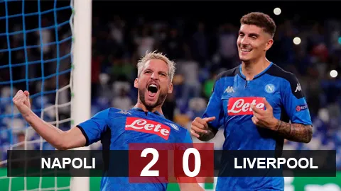 Video Cup C1 đêm qua 18/9: ĐKVĐ Liverpool thua sốc Napoli ngày ra quân