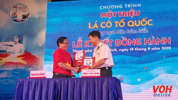 Lan tỏa chương trình “Một triệu là cờ Tổ quốc cùng ngư dân bám biển”