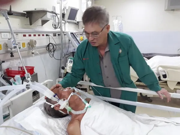 Anh hùng lực lượng vũ trang - phi công Nguyễn Văn Bảy bị đột quỵ