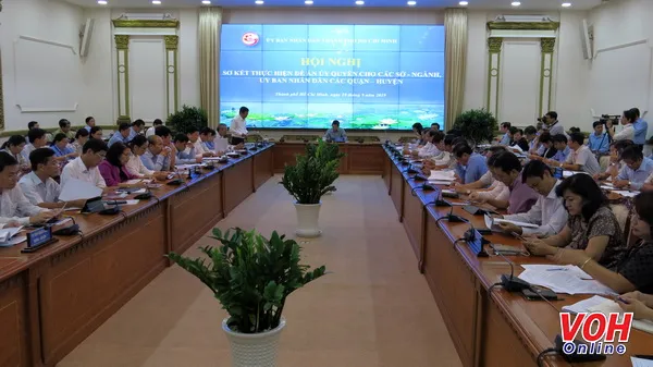 TPHCM sơ kết Đề án ủy quyền cho các sở - ngành, UBND các quận - huyện