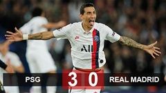 Diễn biến trận PSG vs Real Madrid: “Kền kền” bị bắn hạ