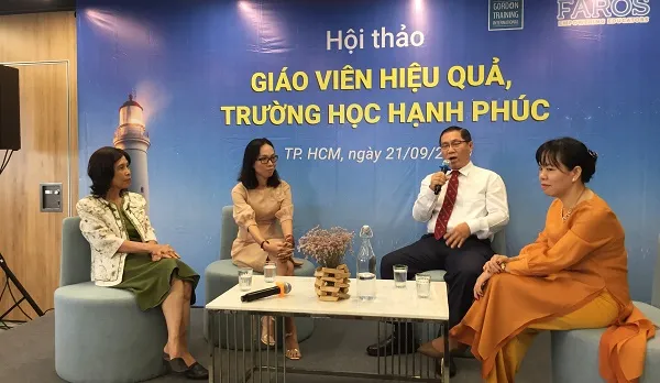 Giáo viên hiệu quả, trường học hạnh phúc