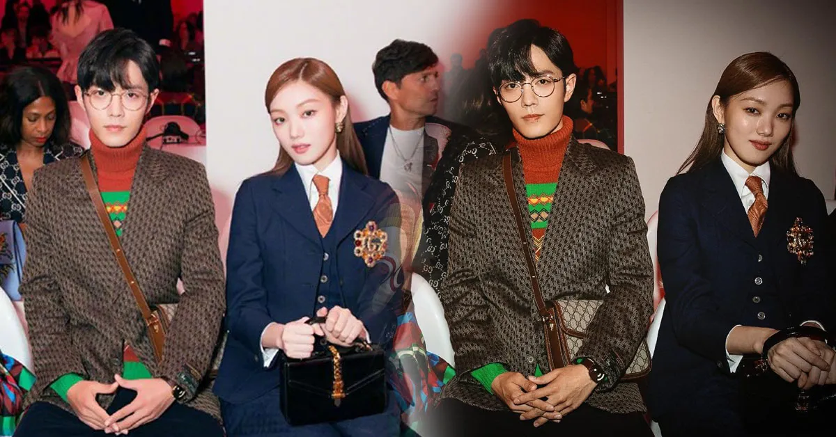 Tiêu Chiến xuất hiện cực cool bên cạnh tiên nữ cử tạ Lee Sungkyung tại Milan Fashion Week