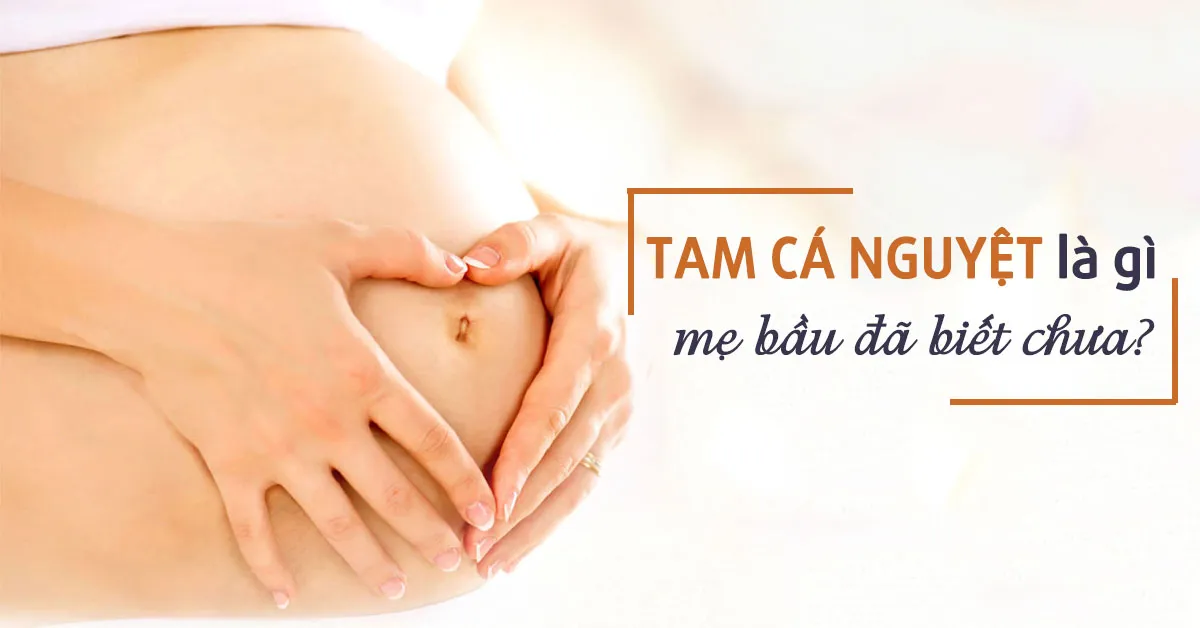 Tam cá nguyệt là gì? Những điều mẹ bầu cần làm trong tam cá nguyệt