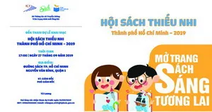 Hội sách thiếu nhi Thành phố Hồ Chí Minh 2019 từ ngày 27/9 đến ngày 29/9