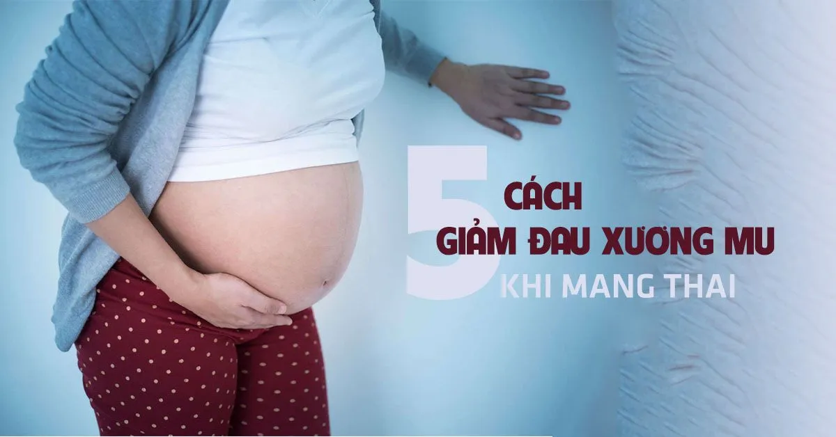 5 nguyên nhân hàng đầu gây đau xương mu khi mang thai