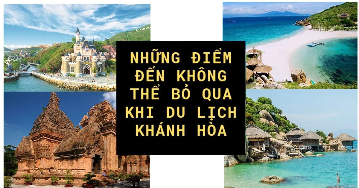 Những điểm đến không thể bỏ qua khi du lịch Khánh Hòa