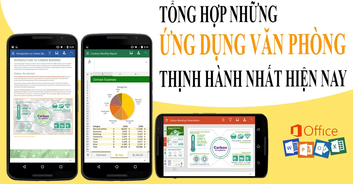 Tổng hợp những ứng dụng văn phòng thịnh hành nhất hiện nay