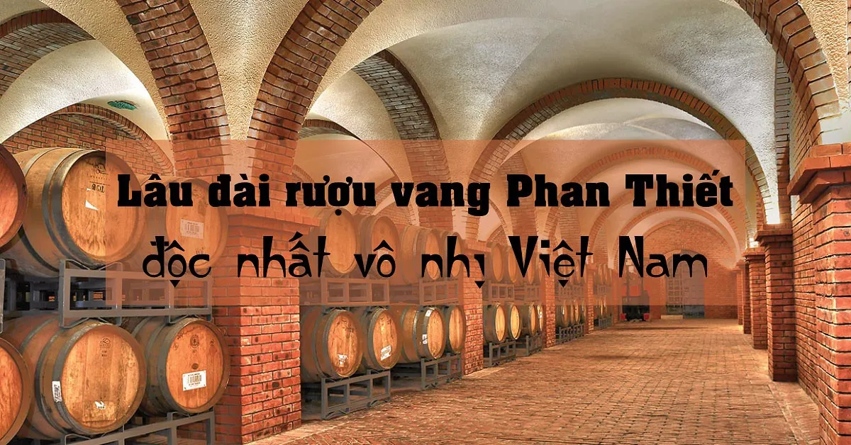 Tham quan lâu đài rượu vang độc nhất vô nhị ở Việt Nam