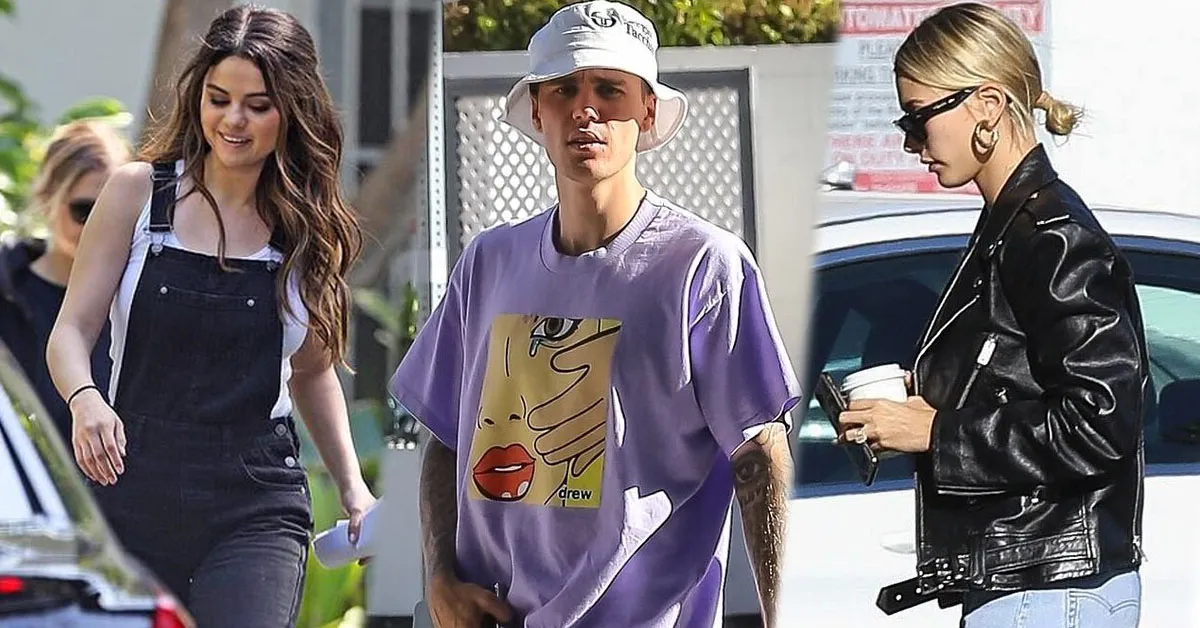 Selena Gomez rạng rỡ trên phố trong khi Justin Bieber và vợ lần đầu xuất hiện sau đám cưới