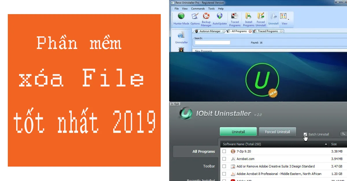 Phần mềm xóa File cứng đầu tốt nhất 2019