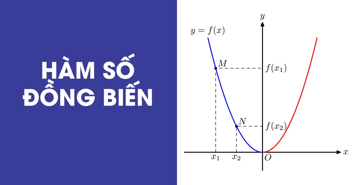 Tổng hợp kiến thức về hàm số đồng biến, nghịch biến