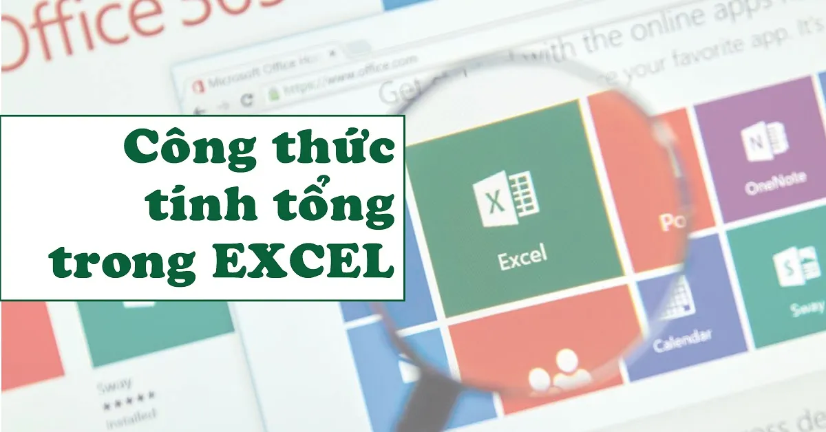 Hướng dẫn cách tính tổng trong Excel