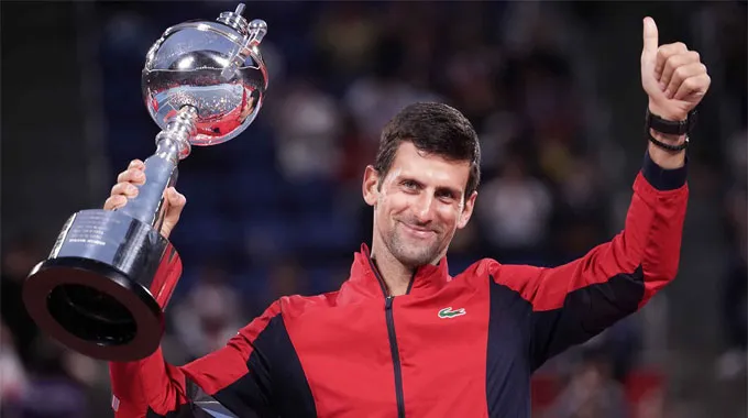 Djokovic vô địch Japan Open 2019
