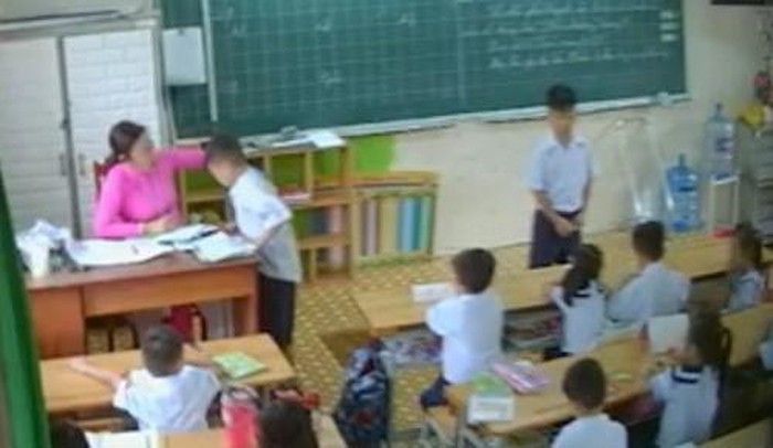 Tiếp tục đình chỉ dạy 30 ngày với cô giáo véo tai học sinh