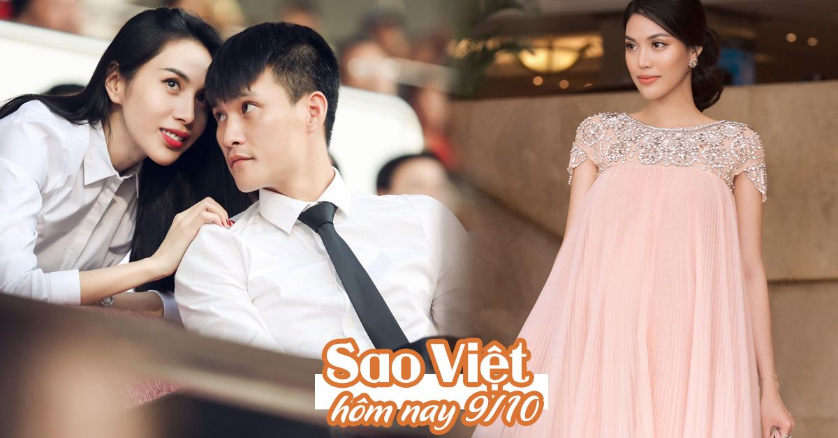 Tin tức sao Việt 9/10: Thủy Tiên làm giá khi Công Vinh cho tiền; Lan Khuê vác bụng bầu đi sự kiện