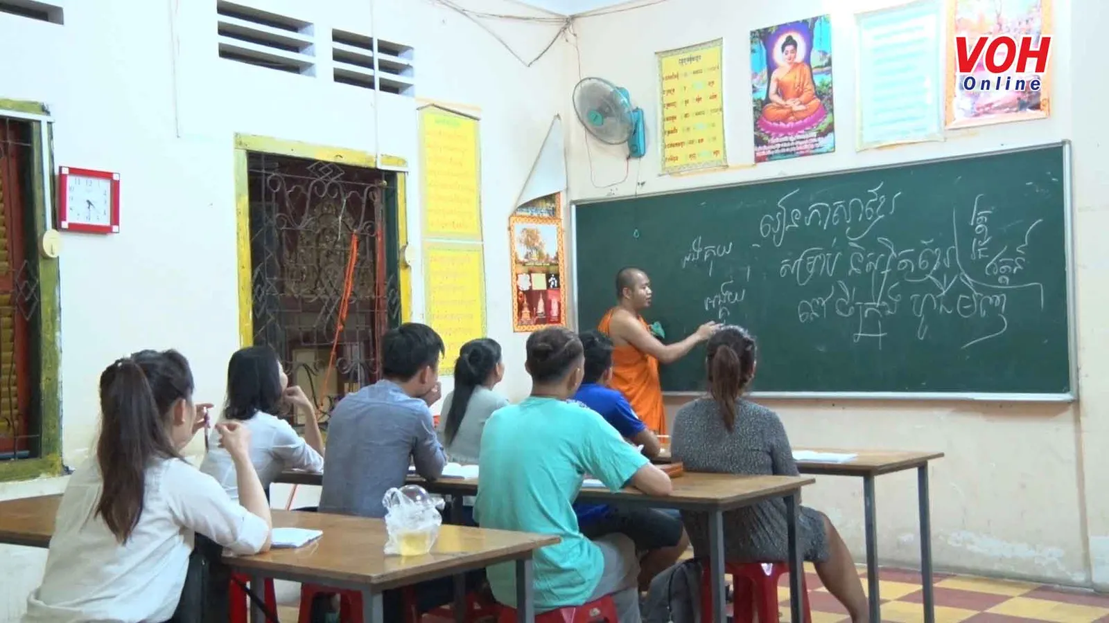 Chuyện dạy chữ trong chùa Khmer tại Thành phố Hồ Chí Minh