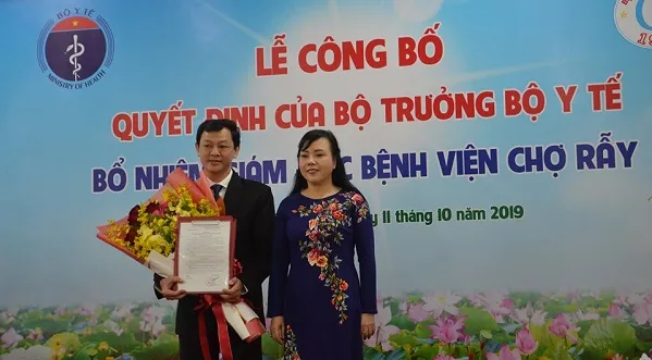 Bổ nhiệm Giám đốc Bệnh viện Chợ Rẫy