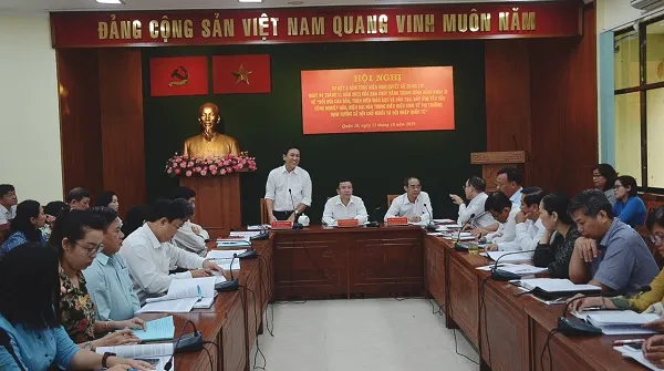 Quận 10 : Sơ kết 6 năm thực hiện đổi mới giáo dục và đào tạo đáp ứng yêu cầu công nghiệp hóa 