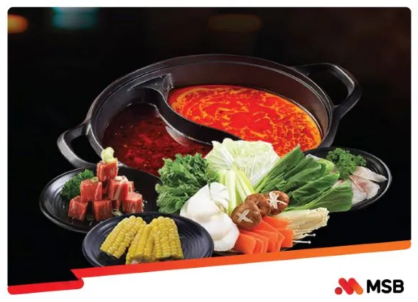 MSB hoàn đến 500.000 đồng khi thưởng thức ẩm thực châu Á dịp 20/10