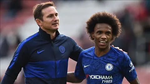 Từ đồng đội thành học trò của Lampard, Willian nói gì?