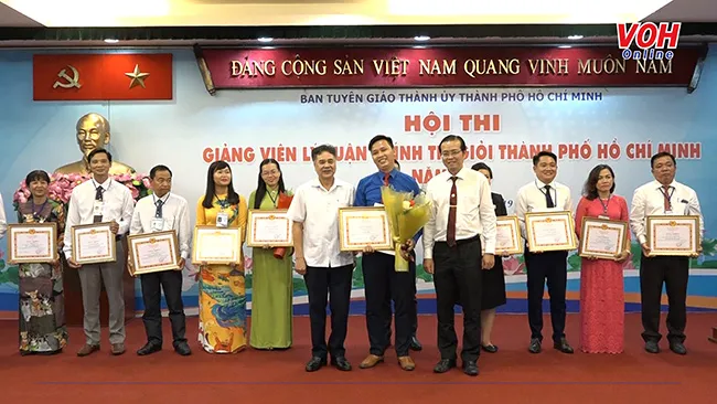 13 thí sinh thi Giảng viên lý luận chính trị giỏi TPHCM năm 2019