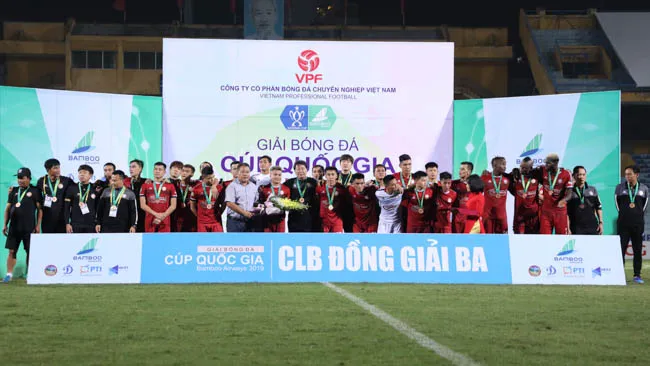 CLB TP Hồ Chí Minh giành giải ba tại Cúp quốc gia 2019