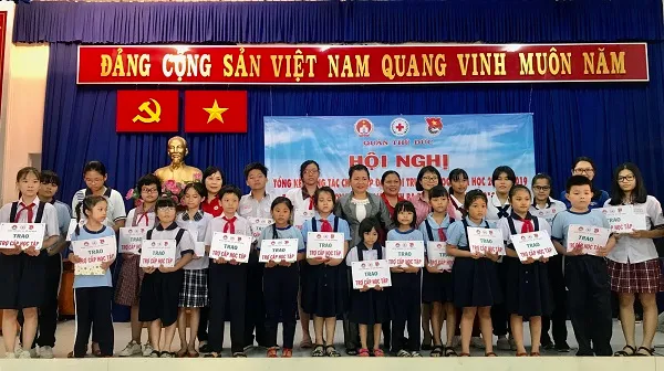 Phong trào Chữ thập đỏ khối trường học, năm học 2018 - 2019 đạt hơn 3,7 tỷ đồng