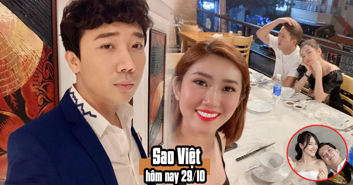 Tin tức sao Việt 29/10: Trấn Thành thông báo đã ốm; Nhã Phương đến ủng hộ Trường Giang