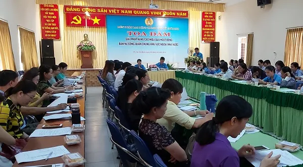 Giải pháp nâng cao hiệu quả hoạt động ban nữ công quần chúng khu vực ngoài nhà nước