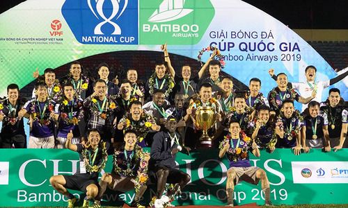 Kết quả Cup Quốc gia 2019 ngày 31/10: Ngược dòng thắng Quảng Nam, Hà Nội lần đầu vô địch