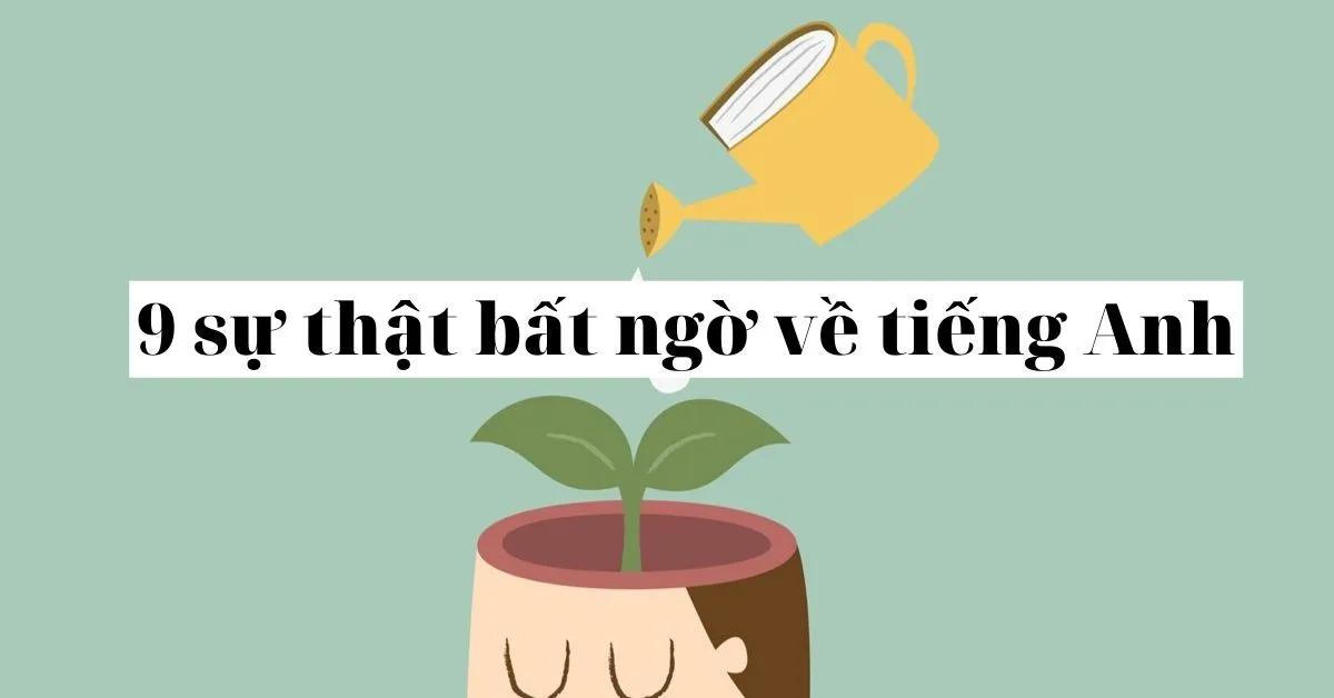 8 sự thật bất ngờ về tiếng Anh mà có thể bạn chưa biết