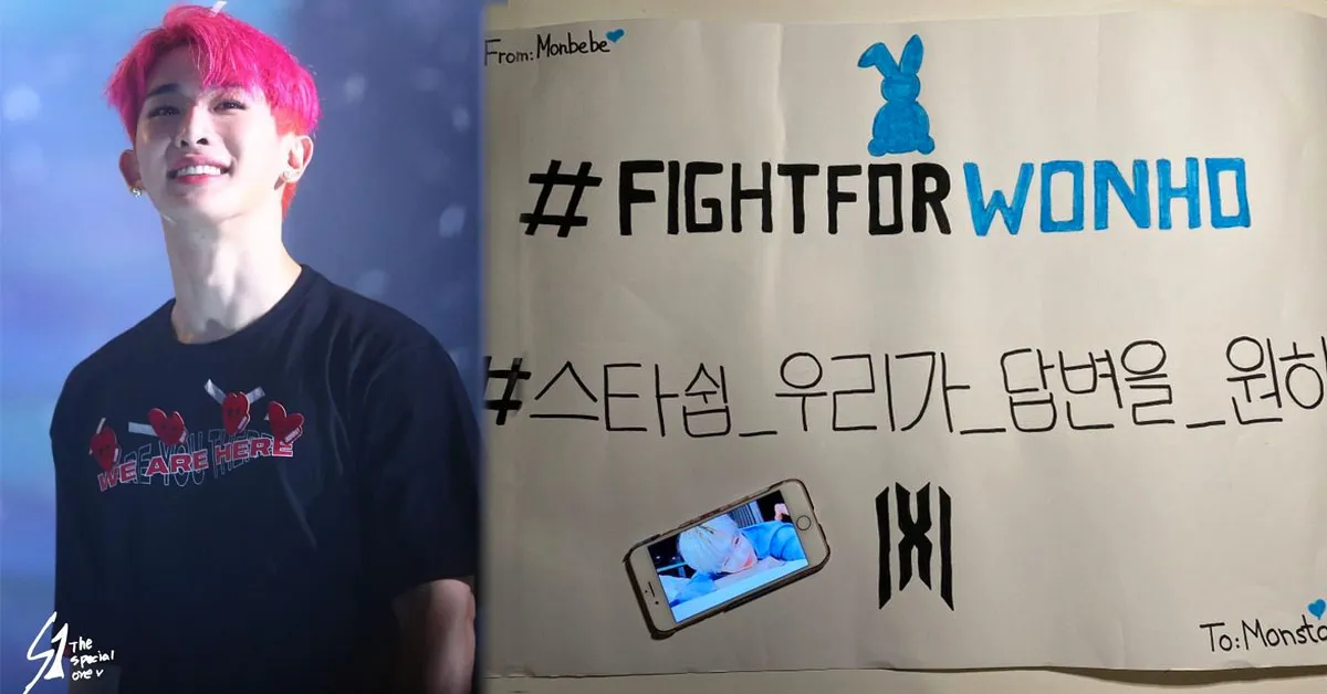 Hashtag của các fan Wonho lọt top trending thế giới