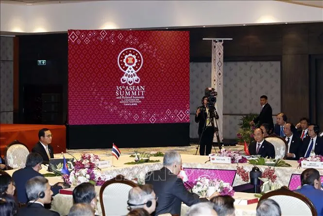 Hội nghị cấp cao ASEAN 35: Chính thức khai mạc phiên họp toàn thể