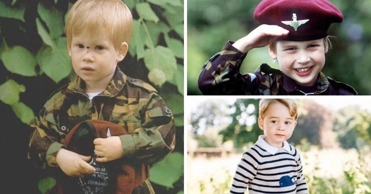 Rụng tim với hoàng tử George, William và hội anh em quý tộc thời lên 5 của hoàng gia Anh 