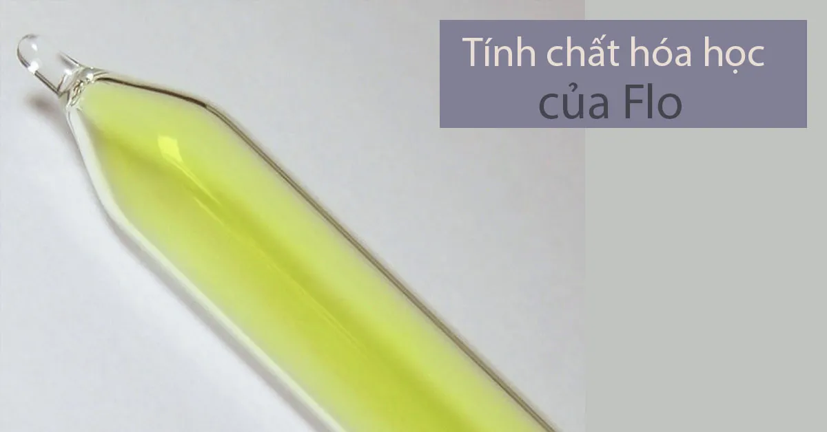Flo và tính chất hóa học của Flo (fluor)
