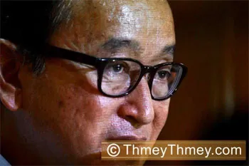 Ông Sam Rainsy tìm đường khác vào Campuchia sau khi bị Thai Airways từ chối