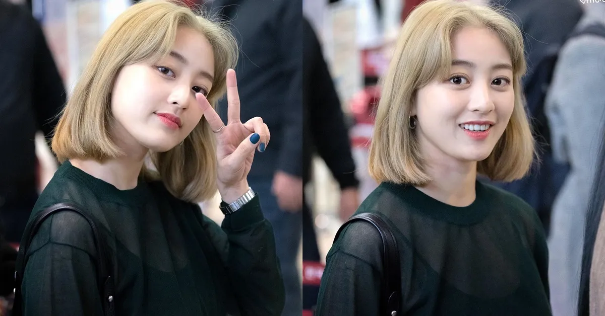 Jihyo (TWICE) ‘đổi gió’ với tóc bạch kim, make up sương sương cũng đẹp nao lòng fan hâm mộ